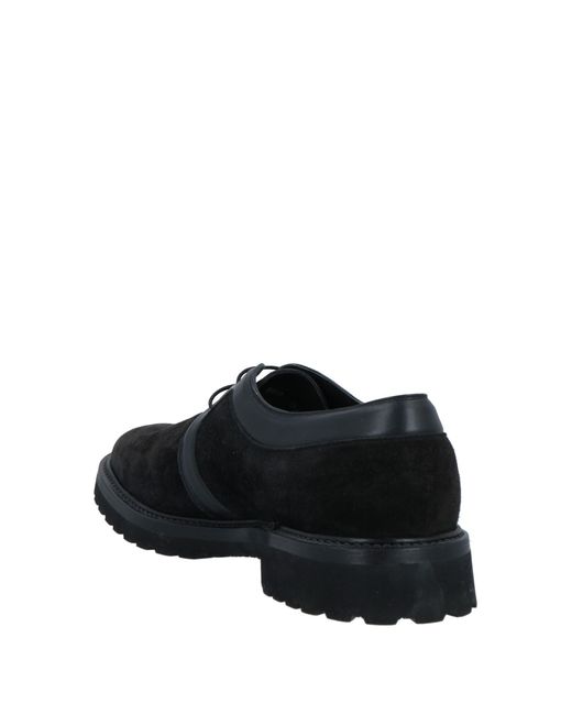 Stefano Ricci Black Lace-up Shoes for men