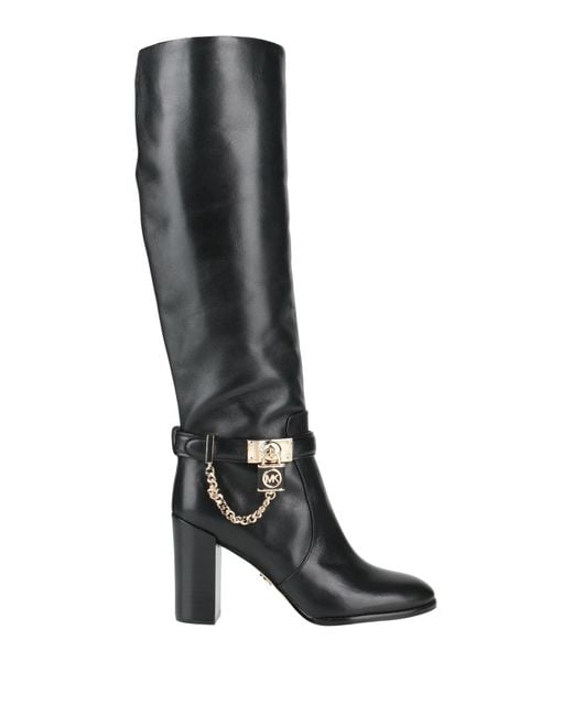 MICHAEL Michael Kors Black Boot Leather