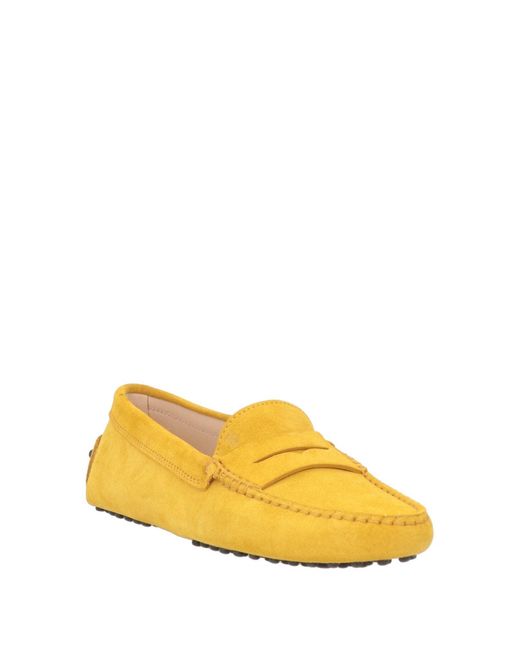 Tod's Yellow Loafer