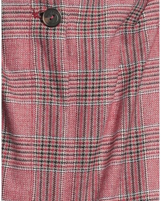 Pinko Red Pants Polyester, Acrylic, Wool, Viscose, Elastane