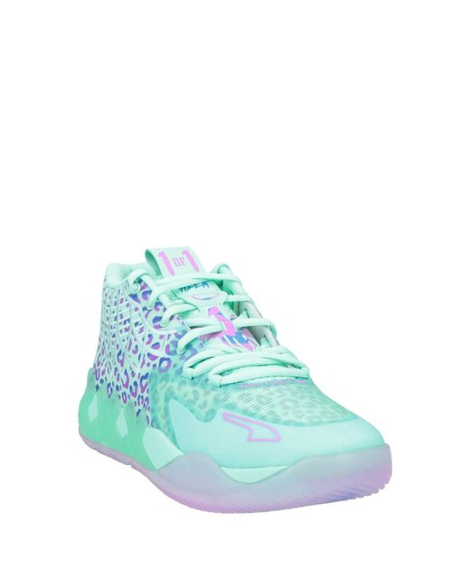 PUMA Blue Basketball X Rick And Morty Sneakers Textile Fibers for men