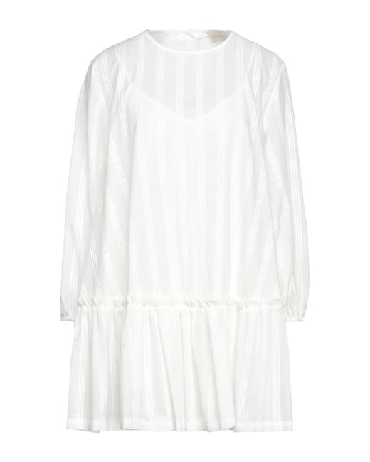 Bohelle White Mini Dress Cotton