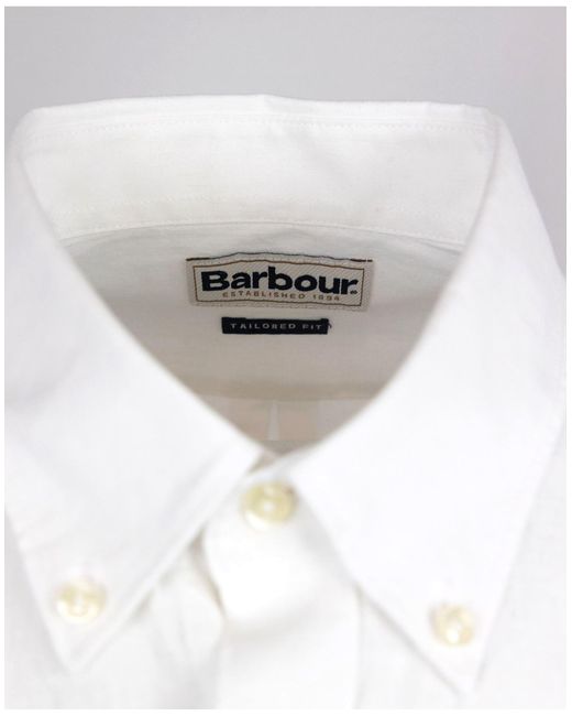 Barbour Hemd in White für Herren