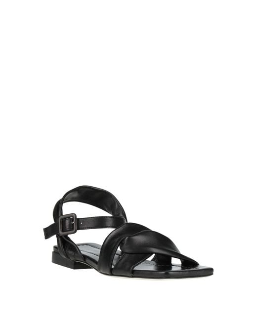 Pollini Black Sandale