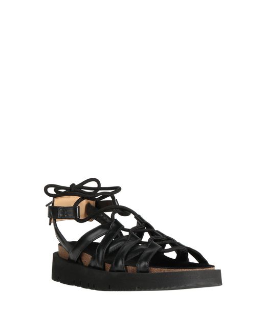 A.P.C. Black Sandals