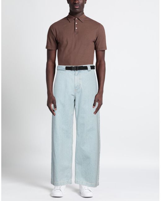 1 MONCLER JW ANDERSON Blue Jeans for men