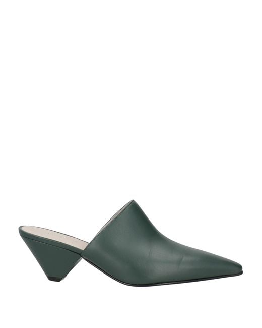Fabiana Filippi Green Mules & Clogs