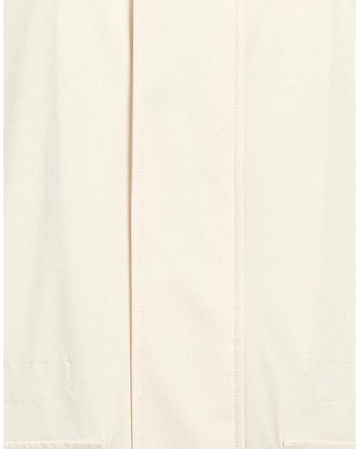 Canali Natural Cream Jacket Polyester for men
