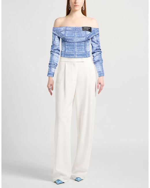 Balmain Blue Top