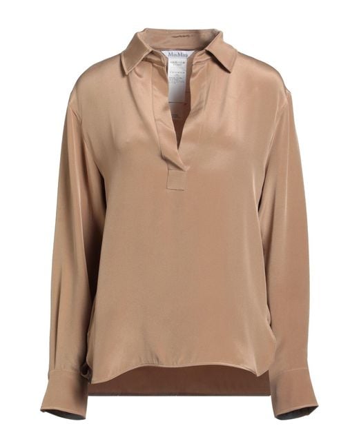 Top Max Mara de color Natural