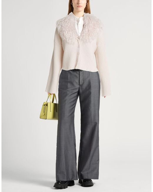 Aniye By White Cardigan Virgin Wool, Polyester