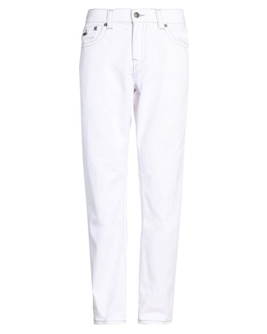 True Religion White Jeans for men