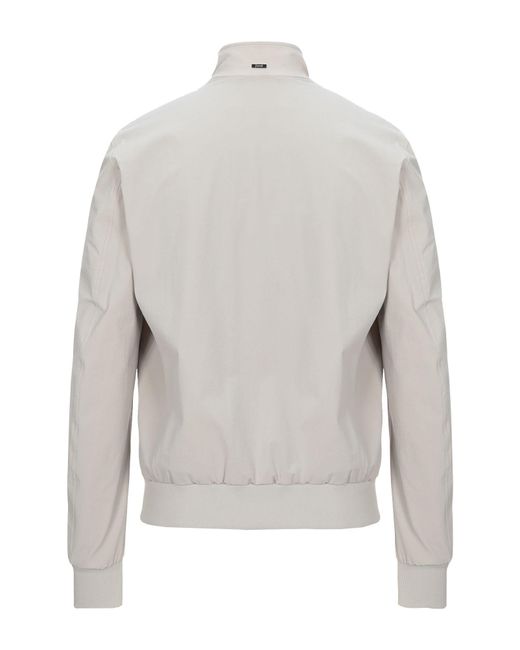 Herno White Light Jacket Polyamide, Cotton, Elastane for men