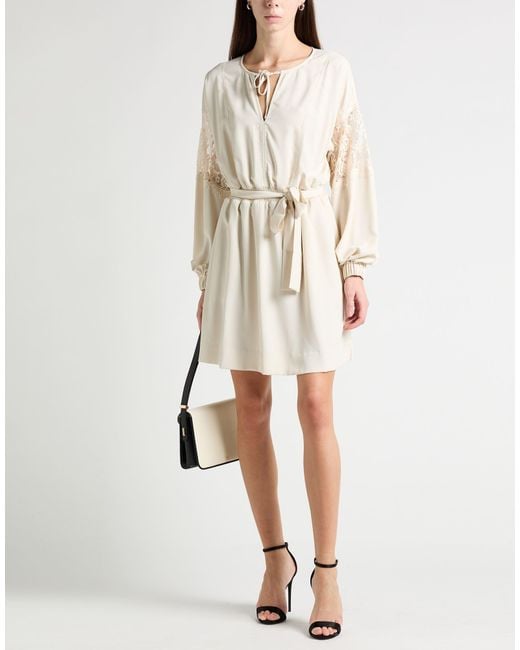 Twinset White Mini Dress