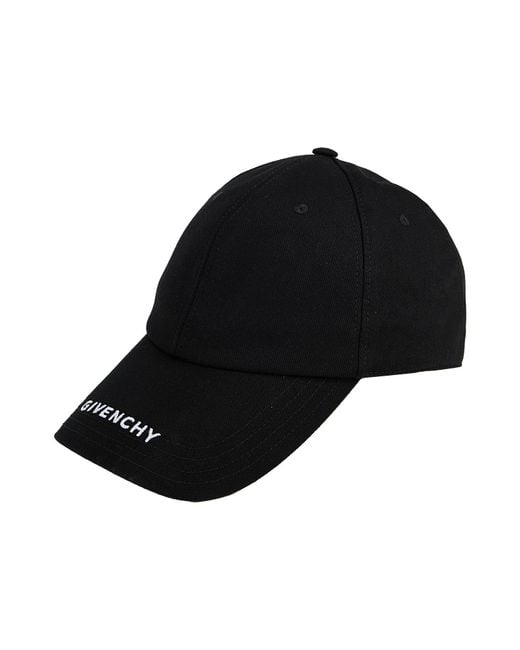 Givenchy Black Hat Cotton, Acrylic for men