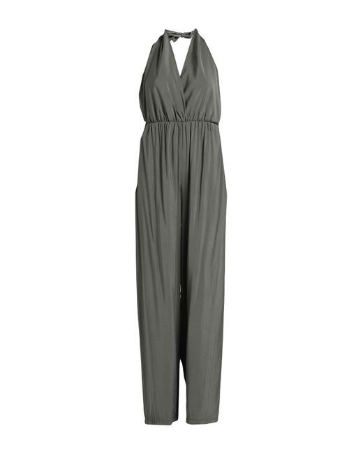 White Wise Gray Jumpsuit