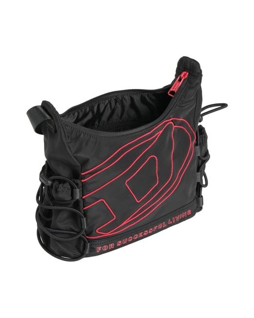 DIESEL Black Shoulder Bag for men