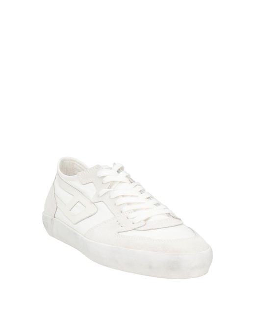 DIESEL White Trainers for men