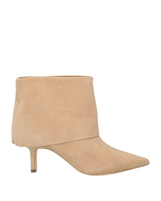 GOLD&ROUGE Natural Ankle Boots