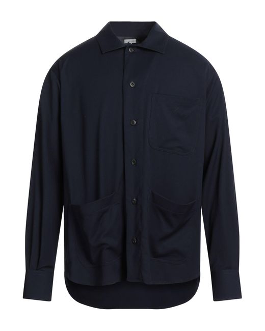 Caruso Blue Shirt for men