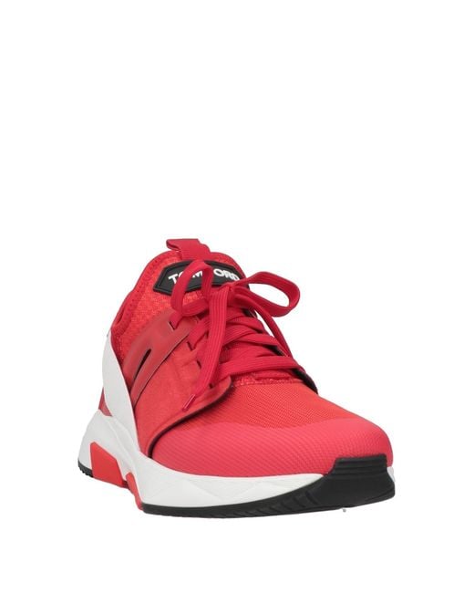 Tom Ford Red Trainers for men