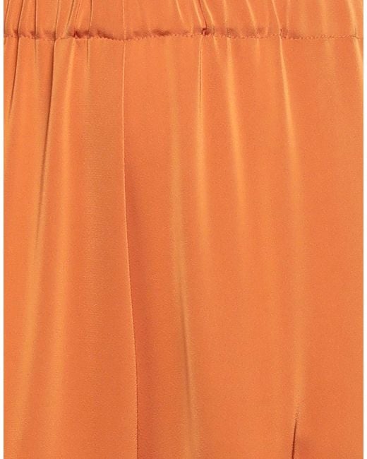 Hanita Orange Pants Polyester