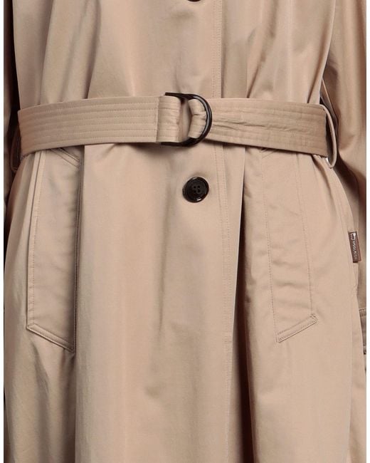 Woolrich Natural Overcoat & Trench Coat