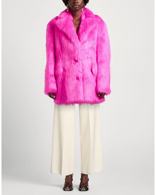 D.exterior White Pants Virgin Wool, Polyester