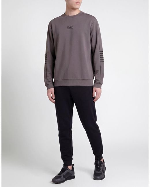 EA7 Gray Sweatshirt for men