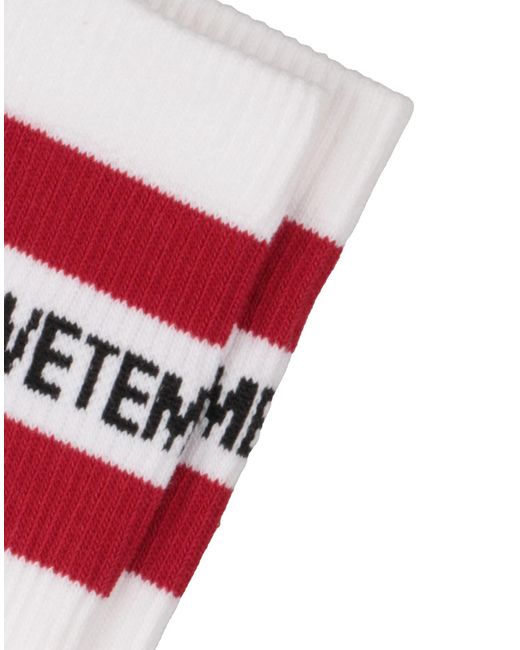 Vetements White Socks & Hosiery for men