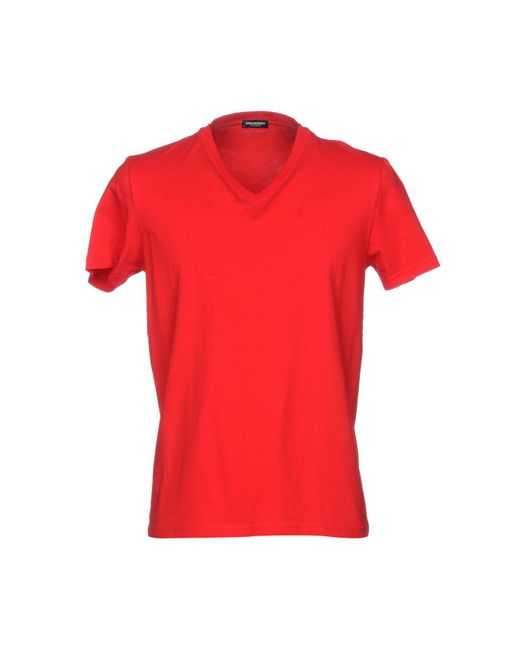 DSquared² Red Undershirt for men