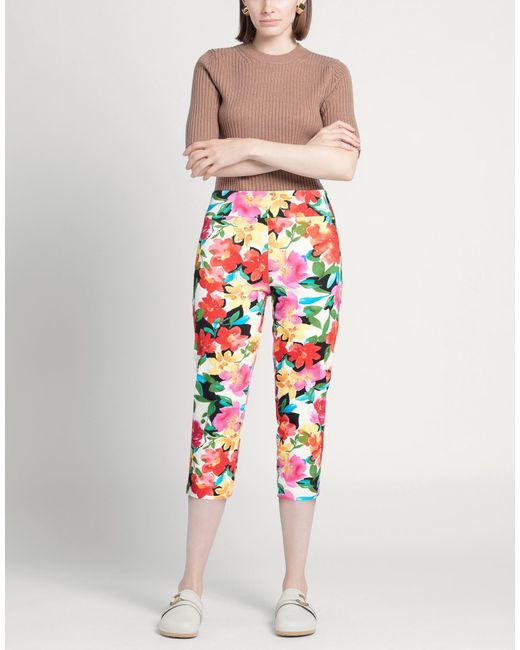 Joseph Ribkoff White Pants Polyester, Nylon, Elastane
