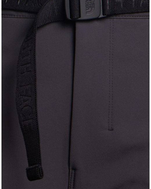 The North Face Blue Pants Polyester, Elastane for men