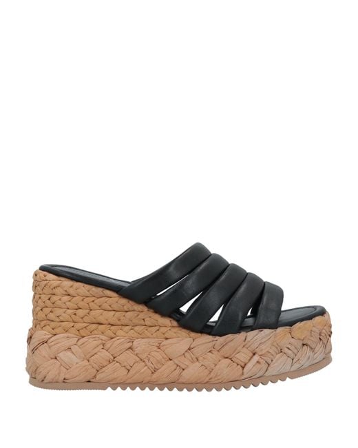 Emanuélle Vee Brown Espadrilles