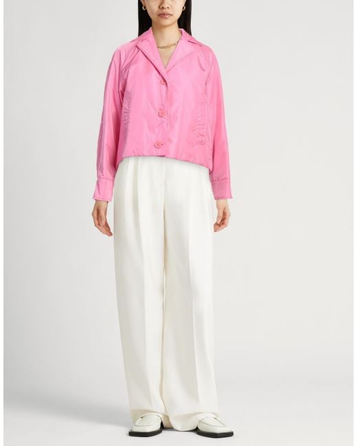 Aspesi Pink Fuchsia Jacket Polyamide