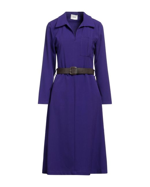 Dixie Purple Midi Dress