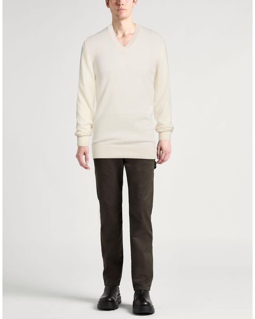 Daniele Fiesoli White Jumper for men