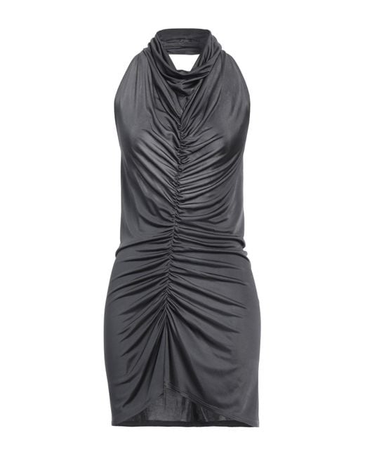 Atlein Gray Mini-Kleid