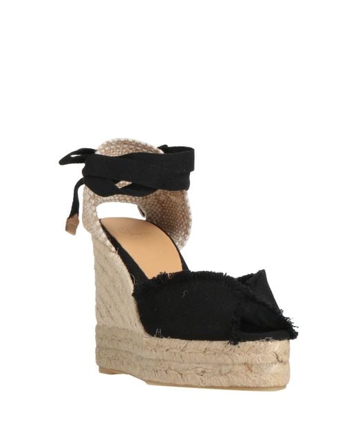 Castaner Black Espadrilles