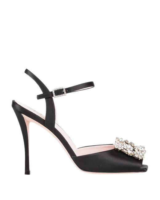 Roger Vivier Black Sandals