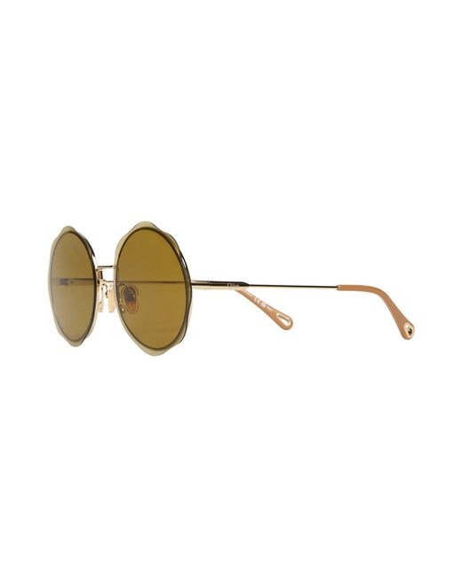 Chloé Yellow Sunglasses