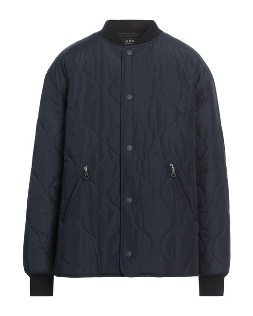 A.P.C. Blue Puffer for men
