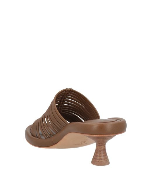 Paloma Barceló Brown Sandals