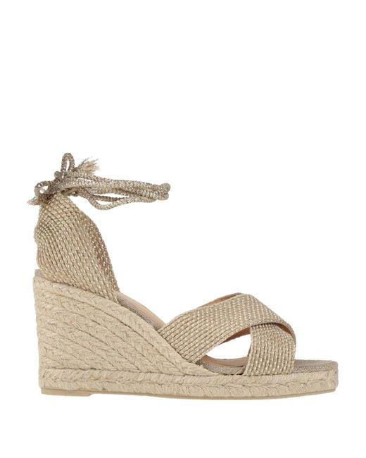 Castaner Metallic Espadrilles