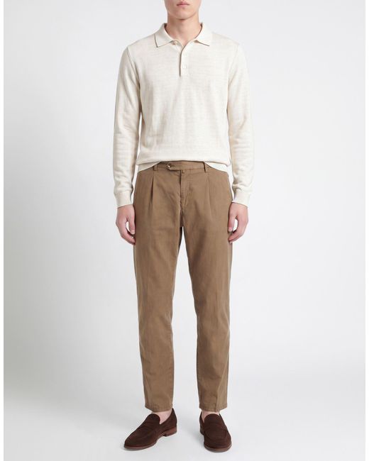 Briglia 1949 Natural Pants Lyocell, Cotton for men