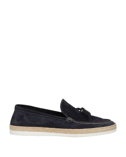 Marechiaro 1962 Blue Midnight Espadrilles Leather for men