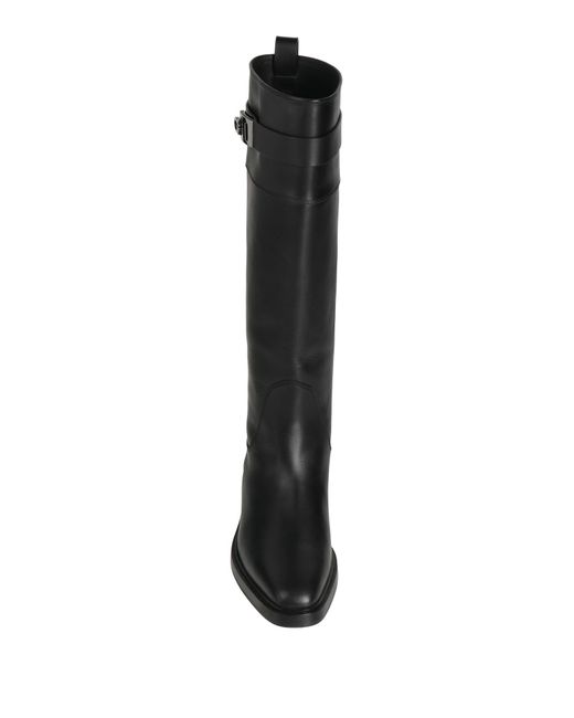 Ferragamo Black Boot Calfskin