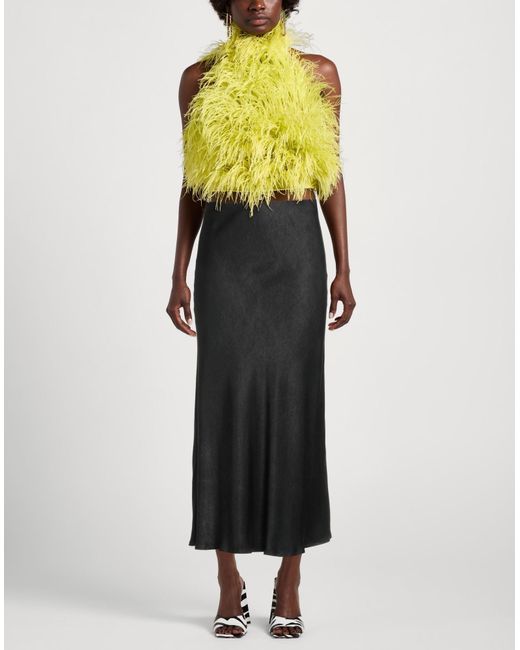 Jupe Midi Ottod'Ame en coloris Black