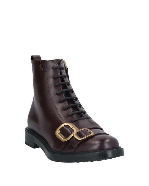 Tod's Brown Ankle Boots
