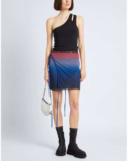 OTTOLINGER Blue Mini Skirt